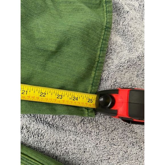 SOLD Free People We The Free Hunter Denim Overall in Spring Green Size Small - Picture 9 of 12